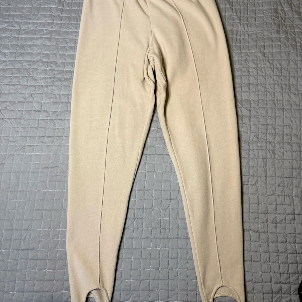 American Vintage Beige Fleece Pants